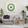 Stupell Industries Green Modern Evil Eye Symbol Canvas Wall Art - 2 of 4