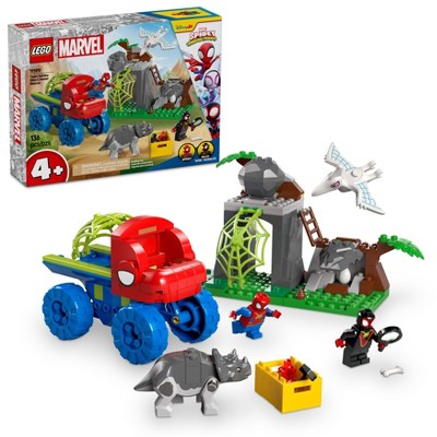 LEGO Marvel Spidey And His Amazing Friends Team Spidey Dino Crawler Rescue Building Toy 11199