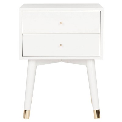 gold nightstand target