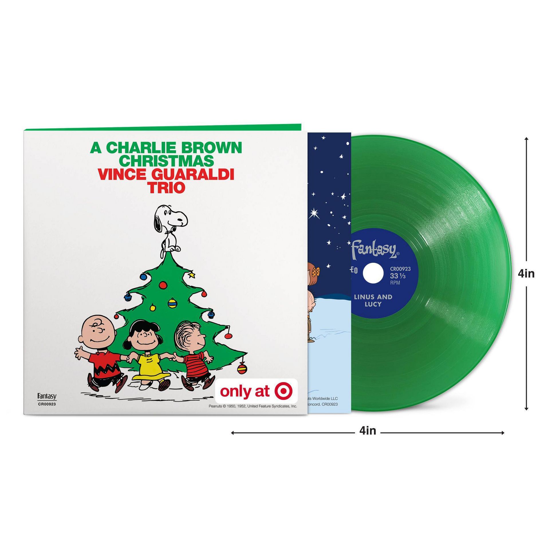 Vince Guaraldi Trio Tiny Vinyl Edition - Linus & Lucy /Christmas Time Is Here (Target Exclusive, vinyl 4 inch)
