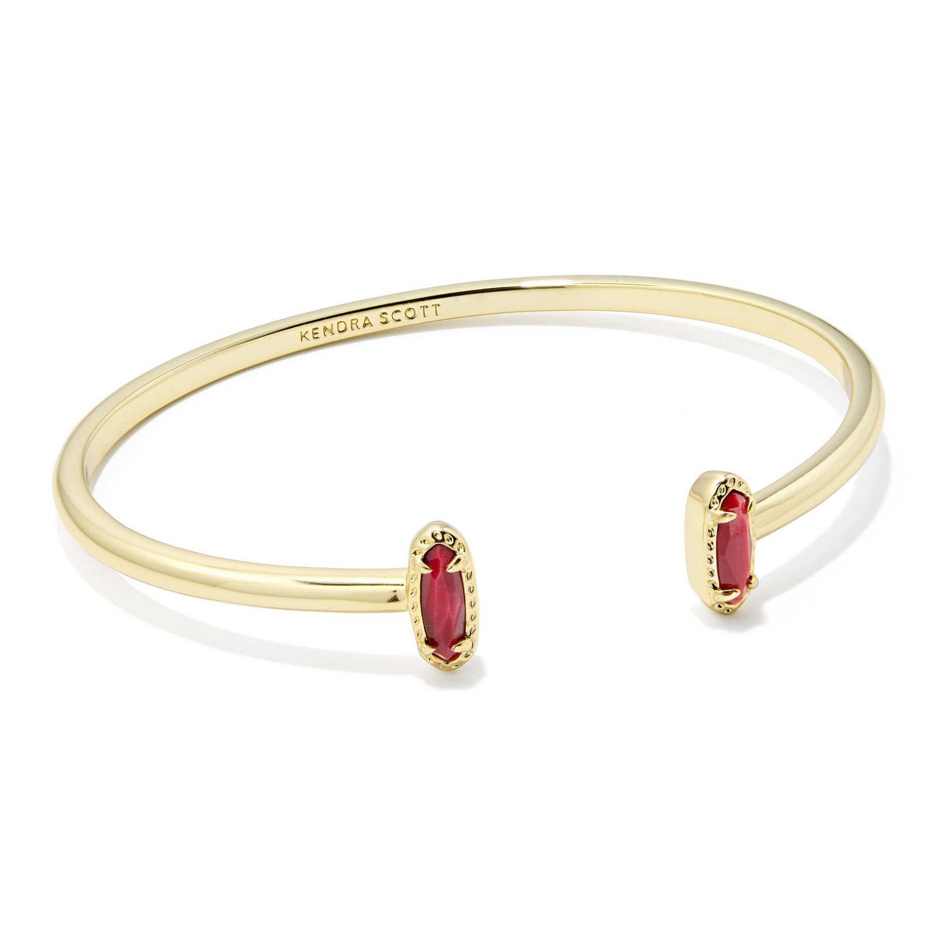 Kendra Scott Emma Cuff Bracelet - Red Tigers Eye