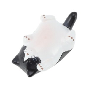 Unique Bargains Decorative Magnets Magnetic Fridge Sticker Irregular Shape Chubby Cute Cat Synthetic Resin 1Pc - 1 of 3