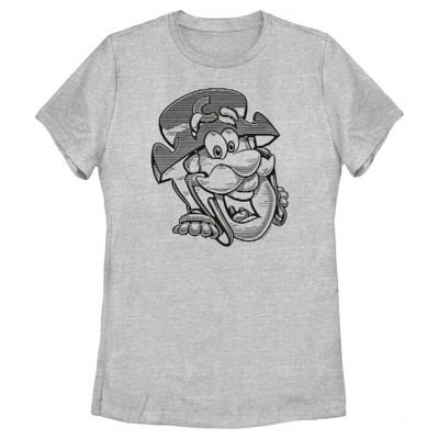 Women's Cap'n Crunch Black and White Sketch T-Shirt