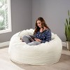 4' Arnside Glam Velvet Quilt Pattern Beanbag - Christopher Knight Home - 2 of 4