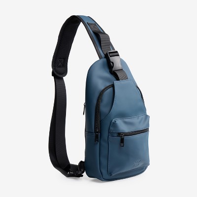 X RAY Pu Sling Backpack In Navy — фото 3