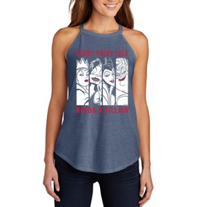 Women's - Disney - Every Fairy Tale Needs A Villian Graphic High Neck Tank - 1 of 2