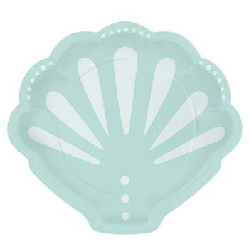 10ct Under The Sea Snack Paper Plates - Spritz™