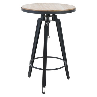 Isla Round Swivel Bar Table - Antique - Christopher Knight Home