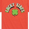 Boys' - Instant Message - St. Patrick's Day Lucky Vibes Short Sleeve Graphic T-Shirt - 2 of 4