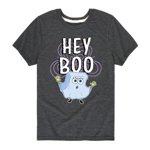 Boys' - SpongeBob SquarePants - Hey Boo Short Sleeve Graphic T-Shirt - 1 of 4