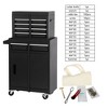 Vynxaria 7-Drawer Rolling Tool Cart - Durable, Lockable Tool Storage with Easy Mobility - 2 of 4