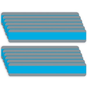 Ashley Productions® Double Wide Sentence Strip Reading Guide, 1-1/4" x 7-1/4", Blue, Pack of 12 - 1 of 1