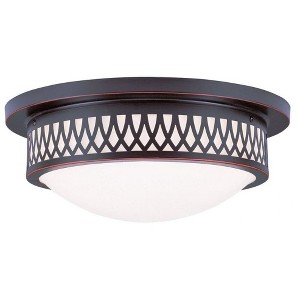 Livex Lighting Westfield 2 - Light Flush Mount in  Brushed Nickel - 1 of 1