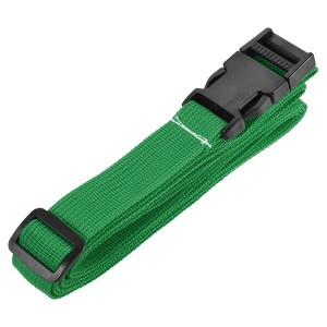 Unique Bargains Polyester Quick Release Adjustable Belt Travel Bag Luggage Strap with Buckle - 1 of 4