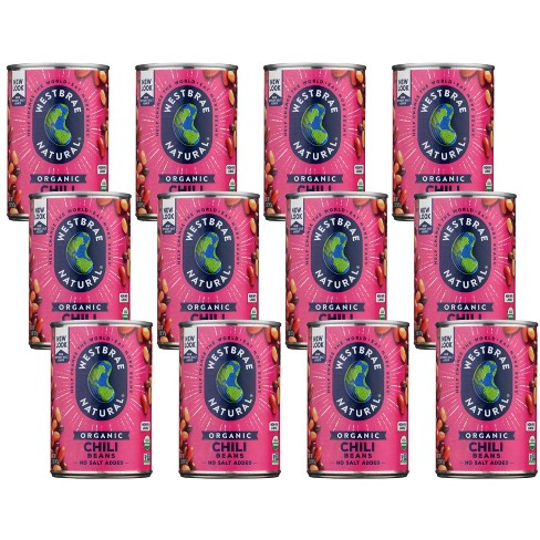 (4 pack) Bush's Classic Homestyle Chili Magic, Canned Beans, 15.5 oz Can