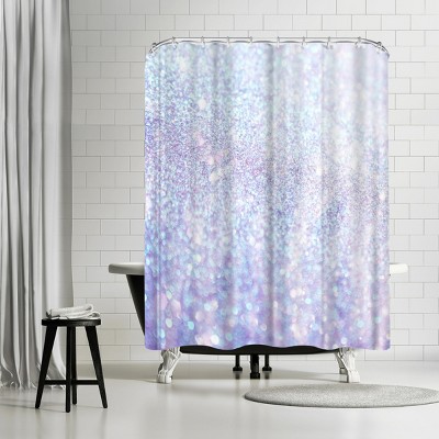 Americanflat 71 X 74 Shower Curtain, Cleveland Ohio Skyline By