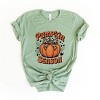 Simply Sage Market Coquette Pumpkin Season Leopard Short Sleeve Tee - 3 of 4