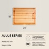 John Boos Au Jus Rectangular Wide Reversible Cutting/Carving Board with Juice Groove & Integrated Handles - 2 of 4