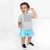 The Juniper Shop SmileyWorld Patriotic Stars Stacked Toddler Short Sleeve Tee - 5T - H. Grey - 2 of 4