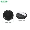 Unique Bargains Round Self-Adhesive EVA Foam Furniture Sliders Floor Protectors Black - 2 of 4