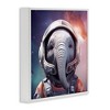 Stupell Industries Astronaut Elephant Portrait, 24" x 24" - 3 of 4
