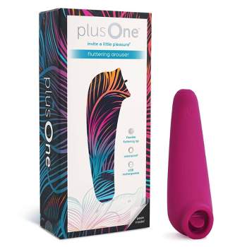 plusOne Fluttering Arouser Rechargeable and Waterproof Clitoral Stimulators