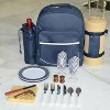 Picnic at Ascot Two Person Picnic Backpack with Soft Sided Cooler &  Blanket - 4 of 4