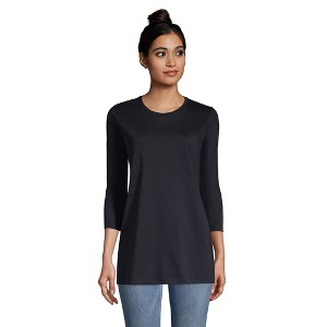 Lands' End Women's Cotton Supima Tunic - 1 of 4