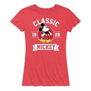 Women's - Disney - Mickey Mouse Classic 1928 Short Sleeve Graphic T-Shirt - 1 of 4