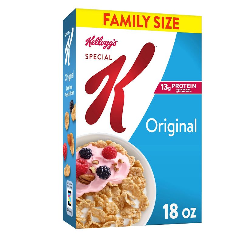 Special K Original Breakfast Cereal - 18oz - Kellogg's, 1 of 11