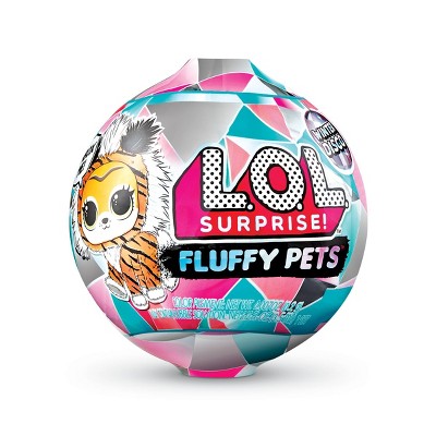 L.O.L Surprise Fluffy Pets Winter Disco Series with Removable Fur Uk Seller 