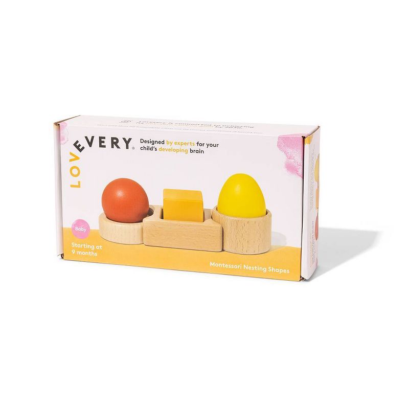 Lovevery Montessori Shapes - 6pc, 4 of 8