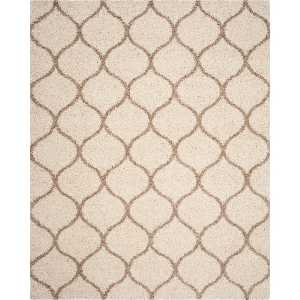 10'x14' Hudson Shag Rug Ivory/Beige - Safavieh