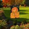 Briarwood Lane Garden Flag 12x18 For Outdoor Happy Pumpkin Trio Halloween For Halloween Garden Flag Flags For Outside - 4 of 4