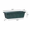Novelty Poly-Pro Plastic Indoor/Outdoor Liner/Planter Flower Box - 3 of 4