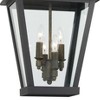 Minka Lavery Modern Outdoor Hanging Light Fixture Coal Damp Rated 25" Clear Glass for Post Exterior Barn Deck Porch Yard Patio - 3 of 3