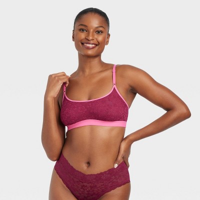 Women's Signature Smooth Comfort Bralette - Auden™ Mauve XL