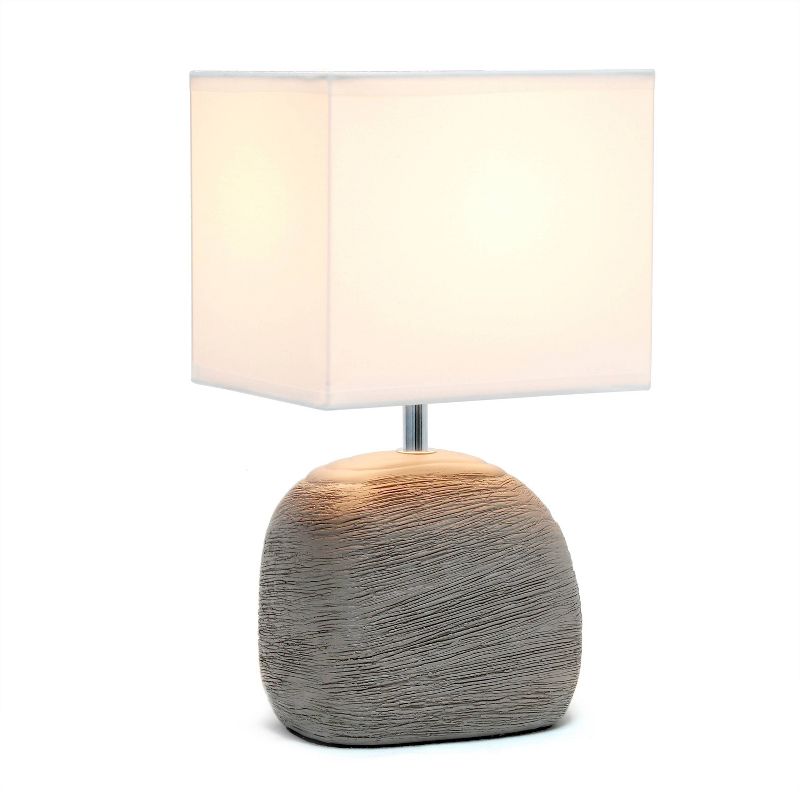 Bedrock Ceramic Table Lamp Brown - Simple Designs, 3 of 11
