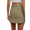 Women's Cargo Denim Mini Skirt - AnnieWear M - 3 of 3