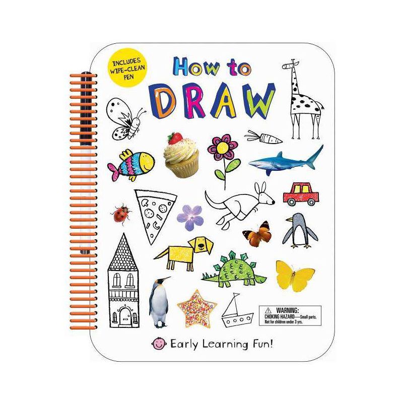 How to Draw - (Early Learning Fun) by  Roger Priddy (Spiral Bound), 1 of 2