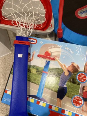 Little Tikes Tot Sports Easy Score Round Backboard Basketball Set : Target