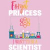 Girl's Design By Humans Forget Princess I Want To Be A Scientist By BaoMinh T-Shirt - 2 of 3