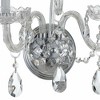 Crystorama Lighting Traditional Crystal 2 - Light Sconce in  Polished Chrome - 2 of 3