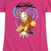 Girls' - Avatar: The Last Airbender - Aang Swirl Fitted Short Sleeve Graphic T-Shirt - 2 of 4