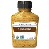 Made With Organic Stoneground Mustard - Case of 6/9 oz - 2 of 4