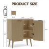 GlasFlength Decorative Storage Cabinets, Self-Serve Lockers Recessed Cabinets In Kitchen and Dining Room Entrance Cabinets - 2 of 4