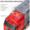 TEMI Toddler Toys for 3 4 5 6 Years Old Boys, Die-cast, Alloy Metal Emergency Fire Rescue Vehicle Transport Car / Truck Toys Set - 2 of 2