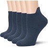 SERISIMPLE Women Viscose Bamboo No Show Sock Low Cut Socks Arch Support Breathable Athletic Sock 5 Pairs - 4 of 4