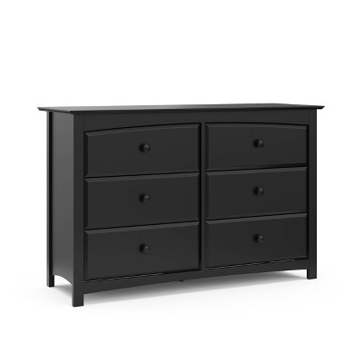 6+ Black 6 Draw Dresser