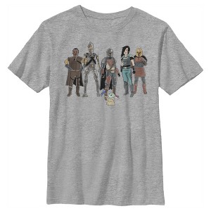 Boy's Star Wars The Mandalorian Farewell on Nevarro T-Shirt - 1 of 4